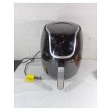PowerXL Black Air Fryer with Drawer Basket