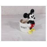Ceramic Mickey Mouse Pen Holder