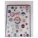 Political Pins and Campaign Buttons