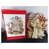Paper Mache Tree Topper Angel