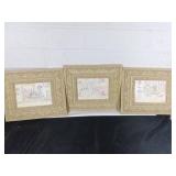 Three Lissi Kaden Framed Artworks