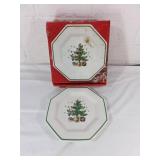 Nikko Christmastime Salad and Dessert Plates