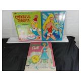 Barbie and Francie Doll Cut-Out Books, 1950s