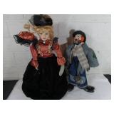 Ceramic Dolls in Themed Attire