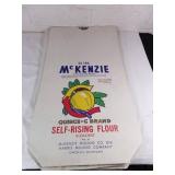 12 McKenzie 25 lb Flour Bags