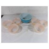 Pyrex and Fire-King Mixing and Serving Bowls