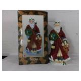 Santa Claus Figurine with Original Box