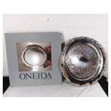 Oneida Royal Provincial Silver-Plated Round Tray