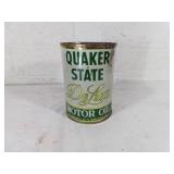 Quaker State DeLuxe Motor Oil Can (Full)
