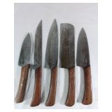 Damascus Steel Butcher Knives