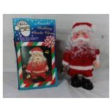 Battery-Operated Musical Walking Santa Claus