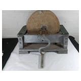 Hand-Crank Sharpening Stone Wheel