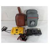 Two 35mm Cameras With Cases