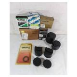 Camera Accessories and Lenses Lot