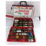 1966 Mattel Miniature Cars Carrying Case with Matc