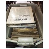 Vinyl Records in Bin