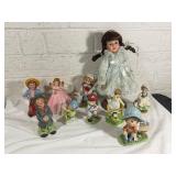 Figurines and Porcelain Doll