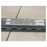2 Pre-Galvanized Steel Strut Channels, 5 Ft