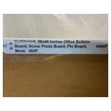 Corkboard with Aluminum Frame, 36ï¿½48 Inches