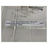 18ï¿½ RV Awning Replacement Fabric, Dark Blue