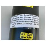 12V 1/2HP 1800 RPM Salt Spreader Motor