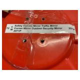 Safety Convex Traffic Mirror with Red Frame