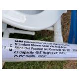 MJM International Shower Chair with Commode