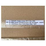 Toyota Tacoma Front Floor Mats in Original Box