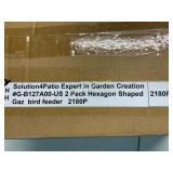 Hexagon-Shaped Gazebo Birdfeeder