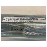 Promark 20-Inch 3-Section Drawer Slides