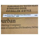Suburban RV Water Heater Door, 6-Gallon Capacity