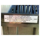 Plastic Catch Basin With Fiberglass Grate