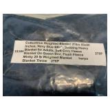 Navy Blue Weighted Blanket, 20 lbs, 60ï¿½80 Inches