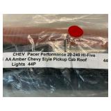 Chevy Amber Pickup Cab Roof Lights Kit