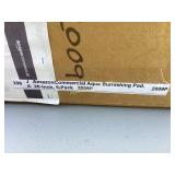 AmazonCommercial Aqua Burnishing Pads, 20-Inch, 5-