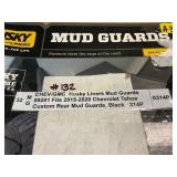 Husky Liners Custom Rear Mud Guards for Tahoe