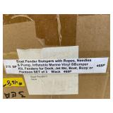 Marine Vinyl Boat Fender Kit, Set of 3