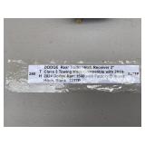 Dodge Rear Trailer Hitch Receiver, Class 3, 2-inch