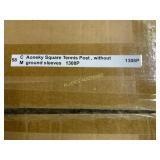 Aoneky Square Tennis Post Without Ground Sleeves