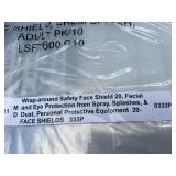 Pack of 10 Protective Safety Face Shields