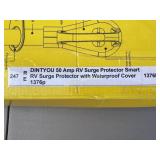 Dintyou 50 Amp RV Surge Protector with Cover