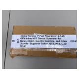 Digital Turbine 1-Inch Fuel Flow Meter