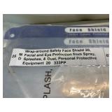 Pack of Face Shields for Splash Protection