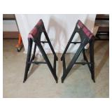Foldable Plastic Sawhorses