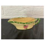 Hand-Painted Ceramic Gravy Boat