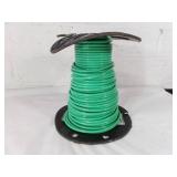 Spool of Green Electrical Wire