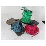 Three Spools of Electrical Wire