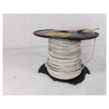 Spool of White Electrical Wire
