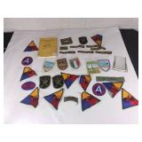 US Army Patches and Guidebook