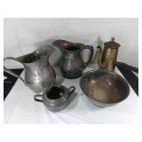 Silver Soldered Hollowware Items